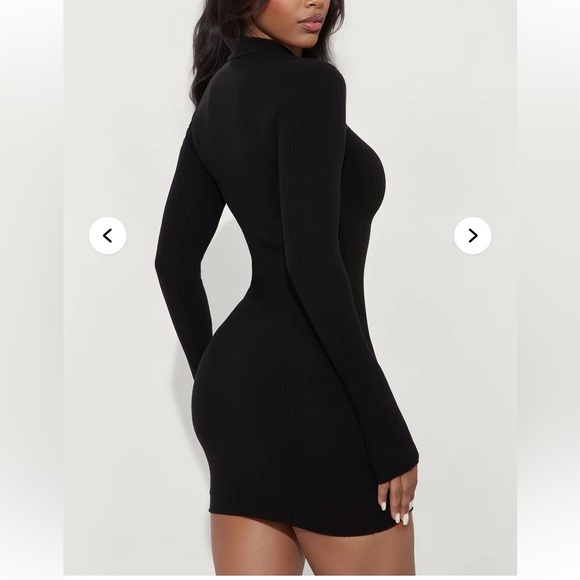 naked wardrobe Dresses & Skirts - Naked Wardrobe Ribbed Mini Dress 🖤